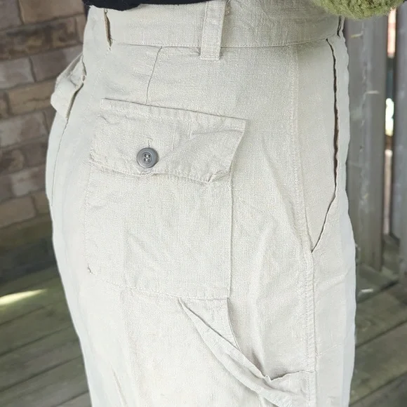 Hemp Blend Long Skirt - Picture 2 of 5